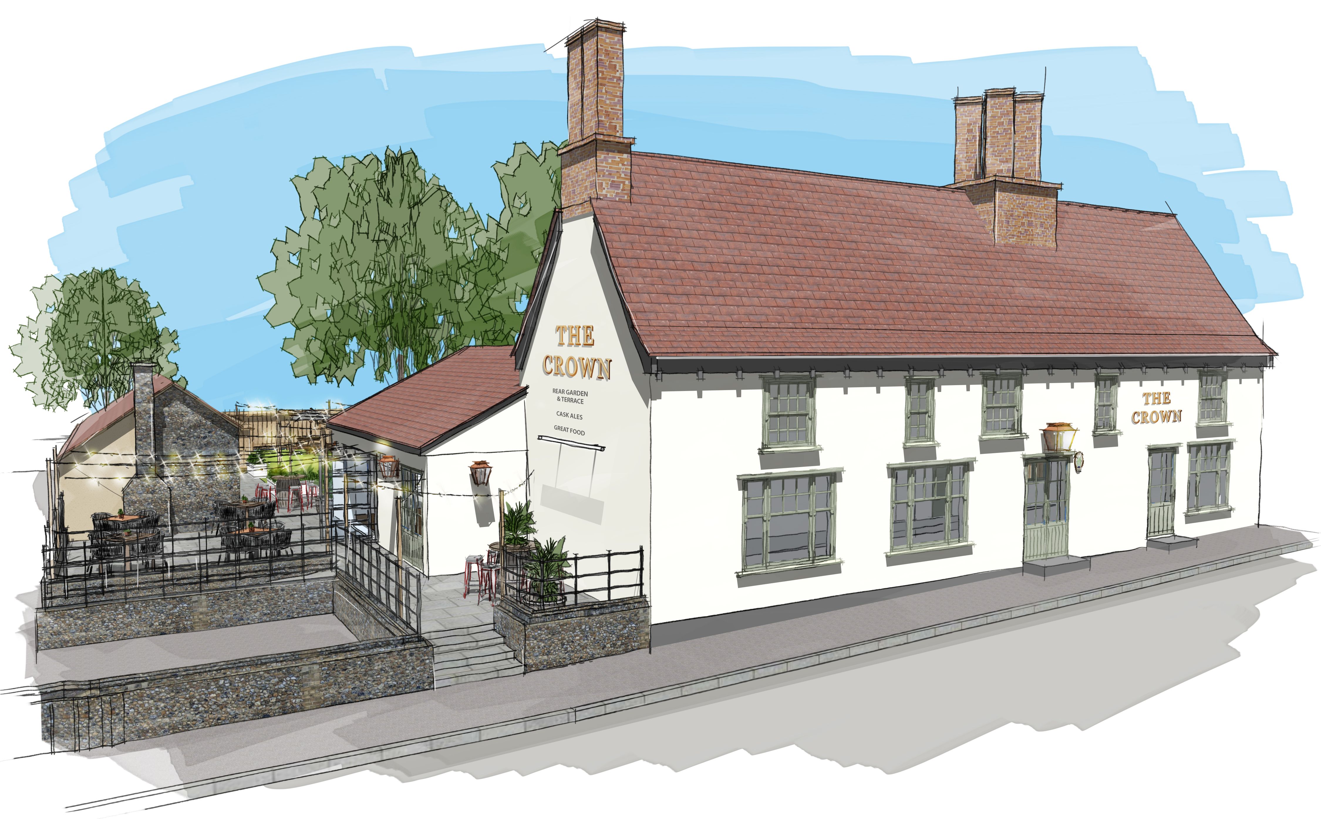 preview of our work at The Crown